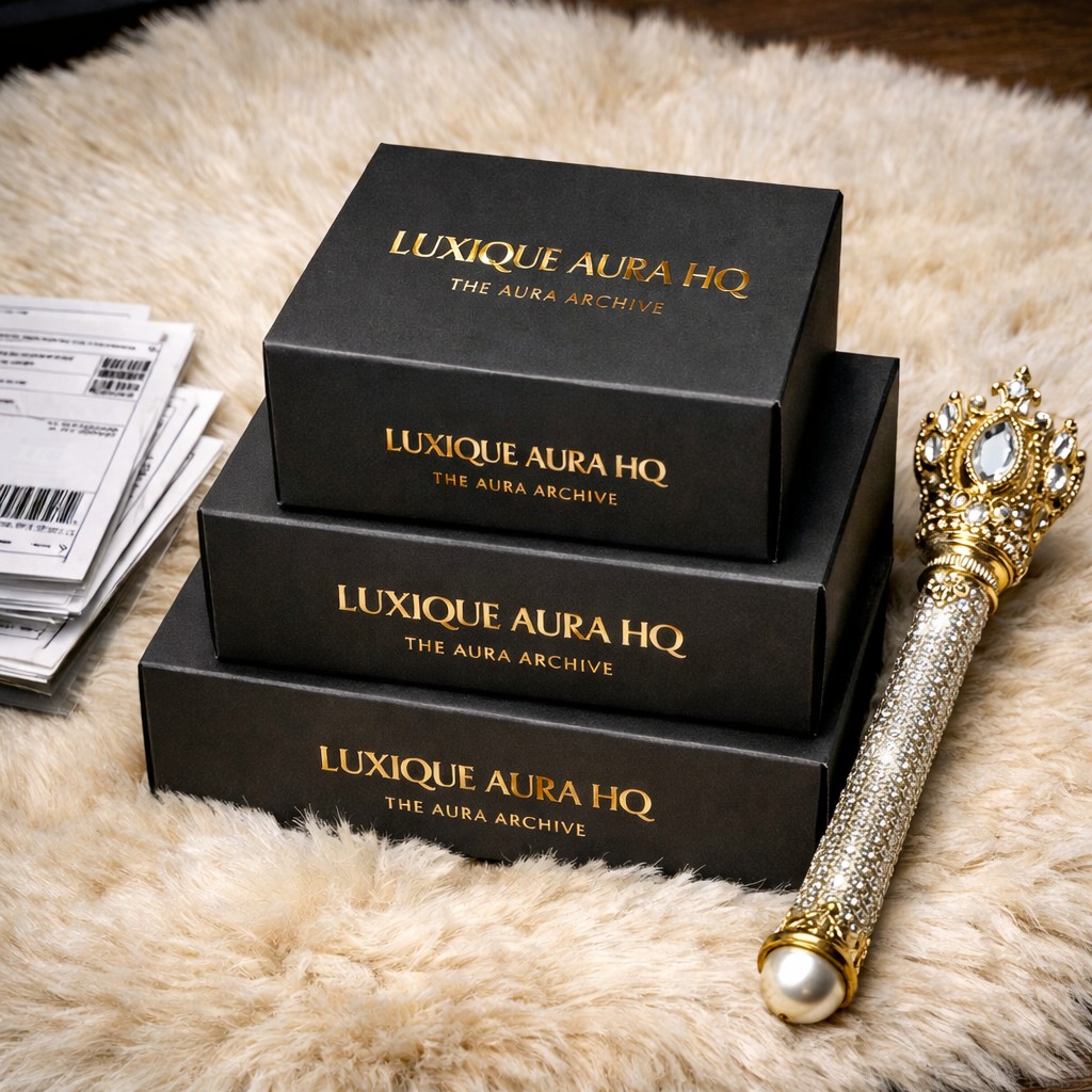 Luxique Aura HQ — The Aura Archive packaging